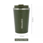 (Ready Stock)Coffee Espresso Tea Travel Sports Insulated Mug Tumbler 510ml Stainless Steel With Lid Multi Color