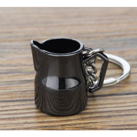 (Ready Stock)Miniature Coffee Keychain Barista Tools Tamper Portafilter Accesories