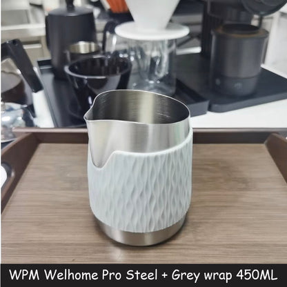 (Ready Stock)WPM Welhome Pro Milk Pitcher Professional Latte Art Pouring 300ml 450ml 500ml