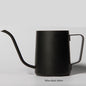 (Ready Stock)Coffee Hand Drip Gooseneck Narrow Spout Kettle Teflon Black Stainless Steel Capacity 350ml 600ml 1000ml