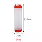 (READY STOCK)Plastic Condiment Bottles Squeeze Kitchen Leak Proof Seasoning Tomato Ketchup Squeeze Bottle Dispenser