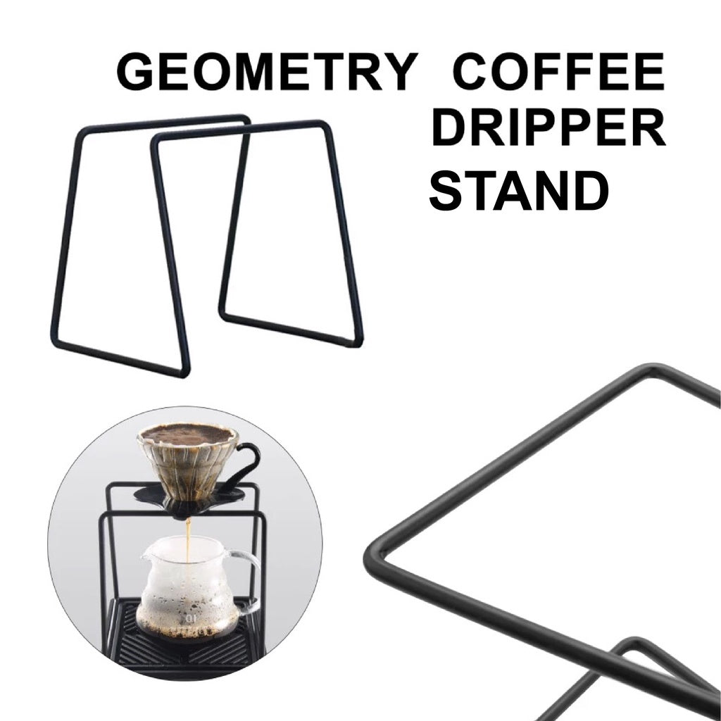 (Ready Stock)Coffee Brewer Hand Drip Pour Over Stand Station Holder Metal Rack