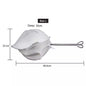 (Ready Stock)Coffee Mesh Filter Bag Reusable Strainer Soybean Coffee Tea With Stainless Steel Handle (27cm 30cm Depth))