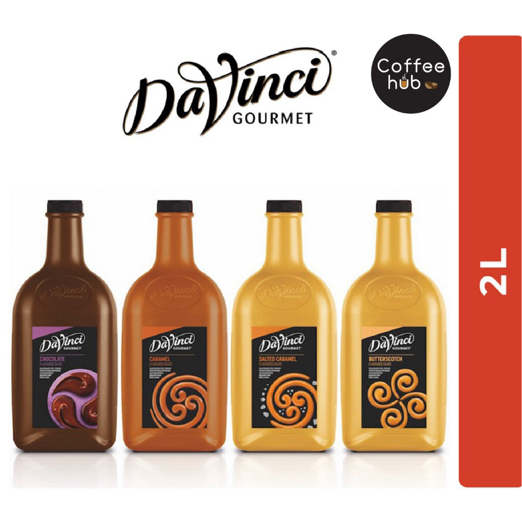 (Ready Stock)DaVinci Gourmet Chocolate Caramel Butterscotch Sauce 2L Halal