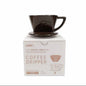 (Ready Stock)Cafec Trapezoid Porcelain Hand Brew Filter Coffee Dripper Made in Japan | G-101 and 102