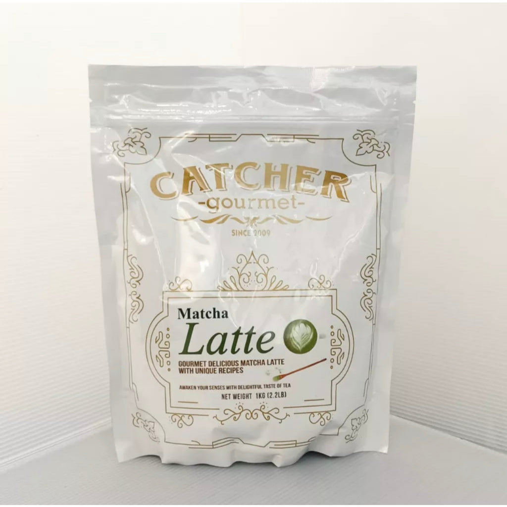 (Ready Stock)CATCHER Gourmet Premix Latte Frappease Matcha Powder Bellagio Chocolate Powder 1kg