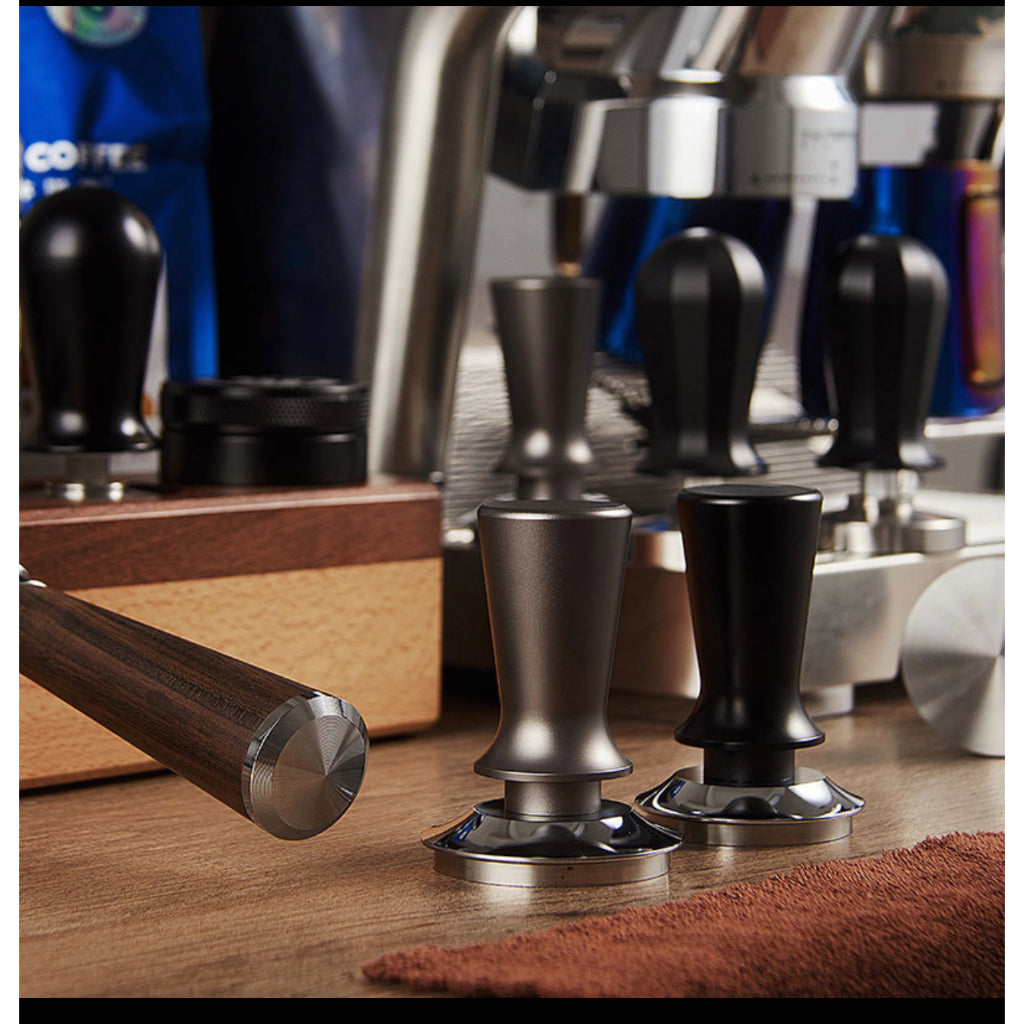 (Ready Stock) Espresso Coffee Tamper Handle Anti Pressure Spring 51mm/53mm Breville/ 58mm Solid Stainless Steel Weight