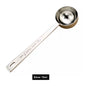 (Ready Stock)Espresso Coffee Sugar Powder Stainless Steel Kitchen Measuring Spoon Scoop With Scale 15ml 30ml