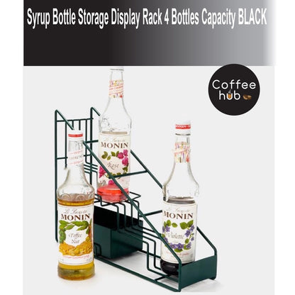 (READY STOCK)Syrup Storage Rack 4 Shelves Da Vinci Monin Bottle Display Racking Made Neat Organizer