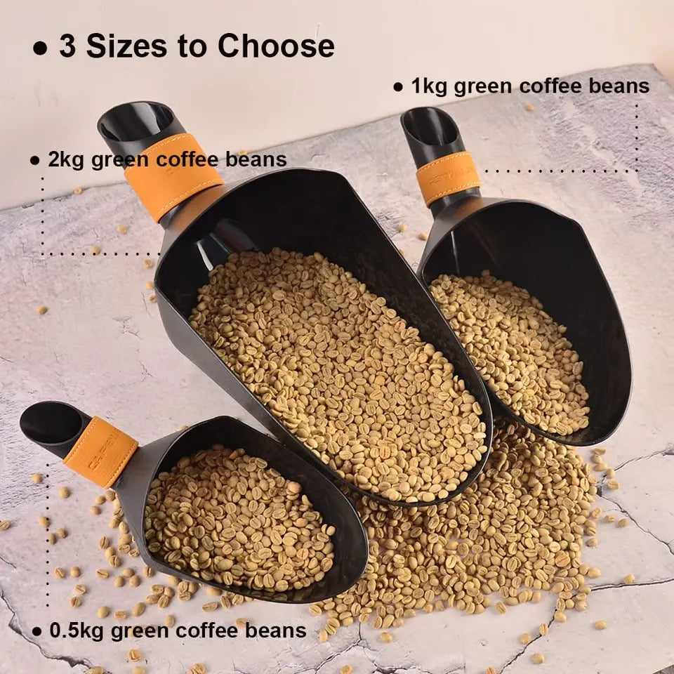 (Ready Stock)Coffee Bean Flour Ice Cube Container Shovel Scoop Large Container Measuring 1kg 2kg