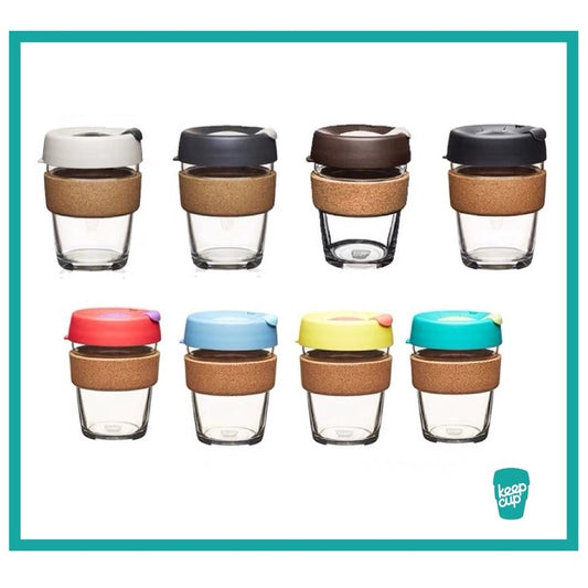 (Ready Stock)Original Keepcup Coffee Espresso Glass Reusable Cup Reusable 12oz|340ml