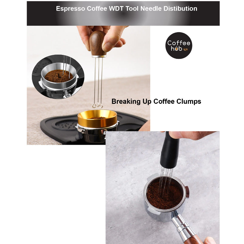 (Ready Stock)Coffee Espresso Weiss Distribution Technique WDT Distribution Tools For Espresso Machine Chan