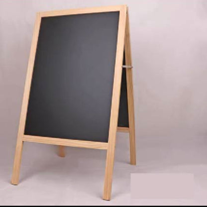 (Ready Stock)Standing Sandwich Cafe Menu Board Menu Display Sidewalk Wooden Chalkboard