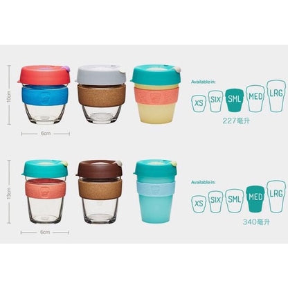 (Ready Stock)Original Keepcup Coffee Espresso Glass Reusable Cup Reusable 12oz|340ml