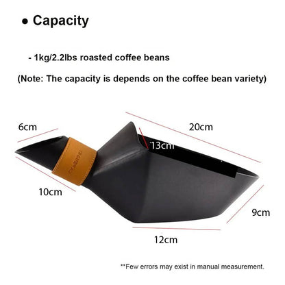 (Ready Stock)Coffee Bean Flour Ice Cube Container Shovel Scoop Large Container Measuring 1kg 2kg