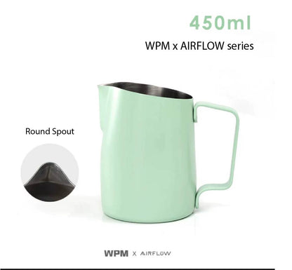 (Ready Stock)WPM Welhome Pro Milk Pitcher Professional Latte Art Pouring 300ml 450ml 500ml