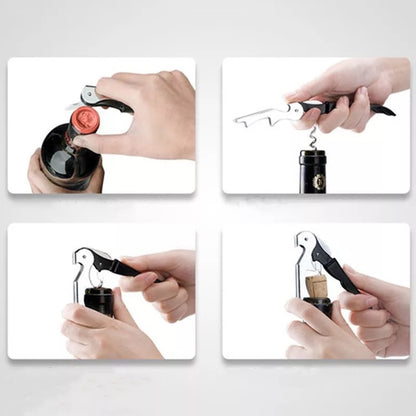 (Ready Stock)Wine Beer Bottle Can Opener Corkscrew Multifunction Stainless Steel Bar Tools Accessories