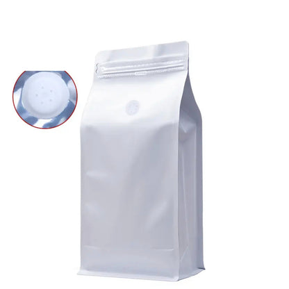 (READY STOCK)Coffee Bag Aluminium Foil Packaging Bag With Air Valve Sealed Food Powder Tea Powder Nuts Storage Airtight