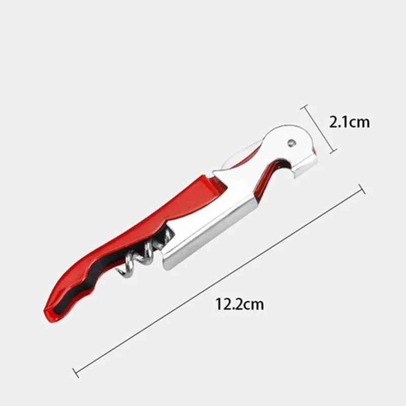 (Ready Stock)Wine Beer Bottle Can Opener Corkscrew Multifunction Stainless Steel Bar Tools Accessories