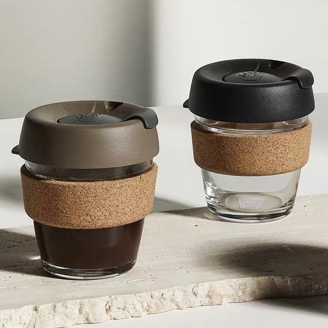 (Ready Stock)Original Keepcup Coffee Espresso Glass Reusable Cup Reusable 12oz|340ml