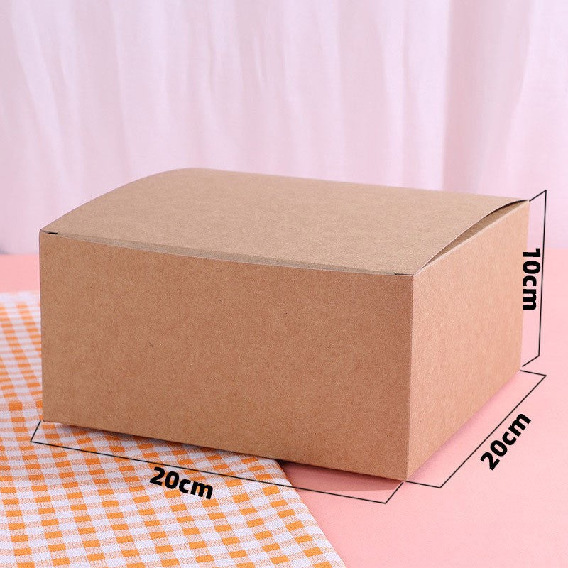 (READY STOCK)Dessert Cup Cake Muffin Pastry Swiss Roll Baking Packaging Paper Box Thick Paper 2/4/6 Holes 10pcs