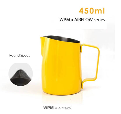 (Ready Stock)WPM Welhome Pro Milk Pitcher Professional Latte Art Pouring 300ml 450ml 500ml