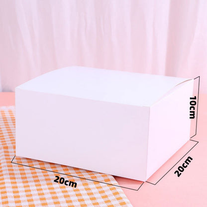 (READY STOCK)Dessert Cup Cake Muffin Pastry Swiss Roll Baking Packaging Paper Box Thick Paper 2/4/6 Holes 10pcs