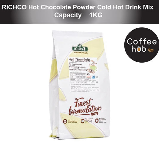 (Ready Stock)RICHCO Premium Chocolate Powder Hot Drink Cold Drink Mocha Latte 1kg