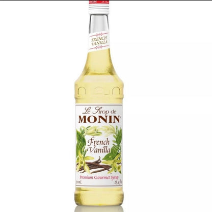 (Ready Stock)MONIN 700ml Premium Syrup Halal Vanilla Caramel Hazelnut Blue Lagoon