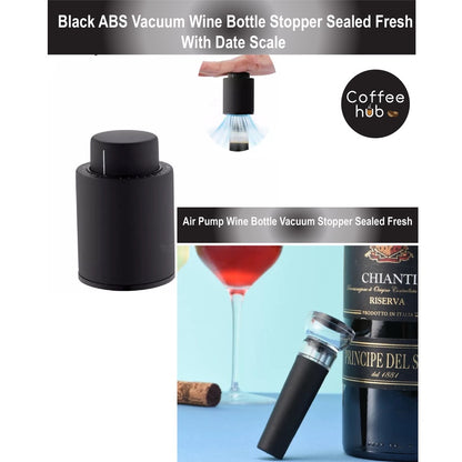 (Ready Stock)Air Pump Wine Bottle Vacuum Stopper Sealed Fresh Preserver