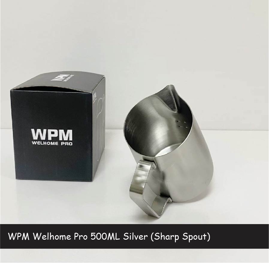 (Ready Stock)WPM Welhome Pro Milk Pitcher Professional Latte Art Pouring 300ml 450ml 500ml