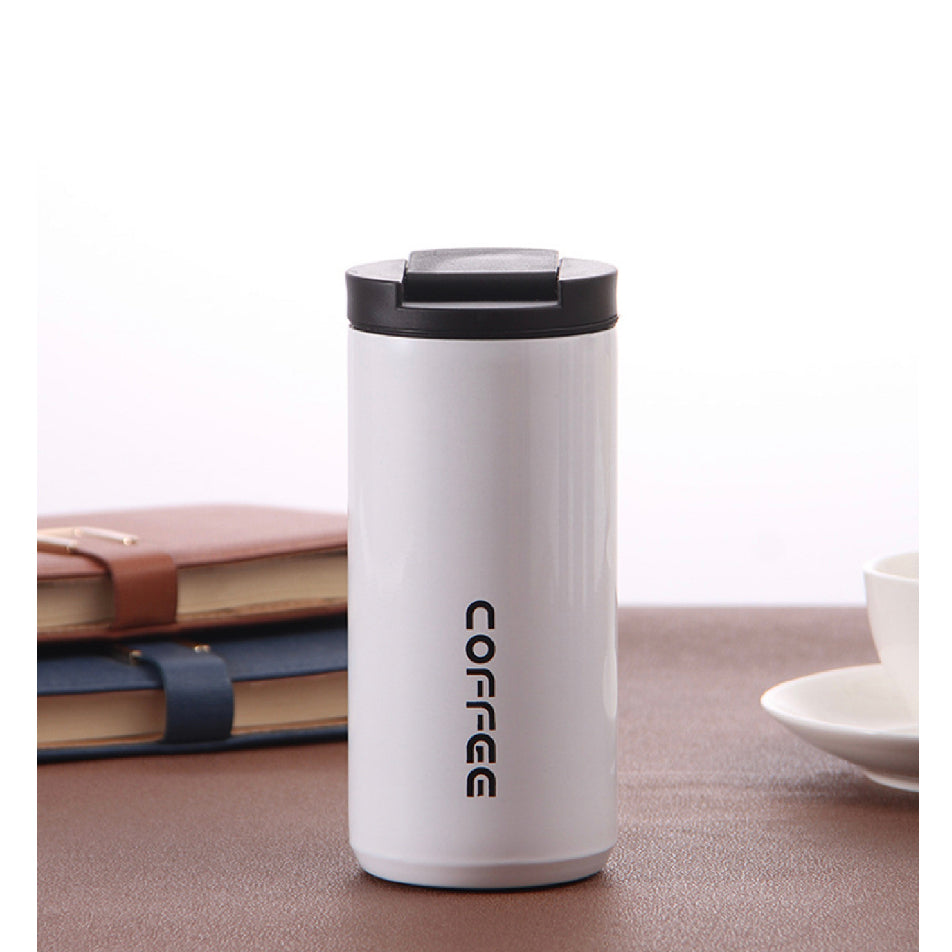 (Ready Stock)Coffee Espresso Tea Insulated Thermal Mug Tumbler 500ml Stainless Steel With Lid Multi Color