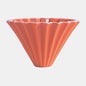 (READY STOCK)Coffee Filter Dripper Origami Japan Inspired Ceramic with Wood Holder Tray 1-2 Cups Pour Over V60