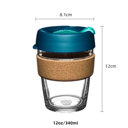 (Ready Stock)Original Keepcup Coffee Espresso Glass Reusable Cup Reusable 12oz|340ml