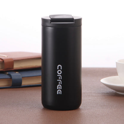 (Ready Stock)Coffee Espresso Tea Insulated Thermal Mug Tumbler 500ml Stainless Steel With Lid Multi Color