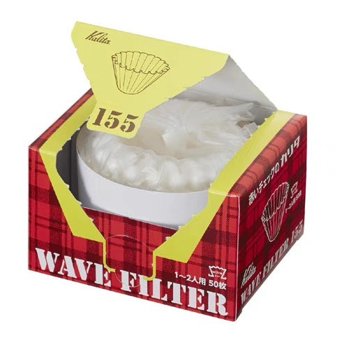 (Ready Stock) ORIGINAL Genuine Kalita Wave Filter 155 185 50 Sheets Per Box