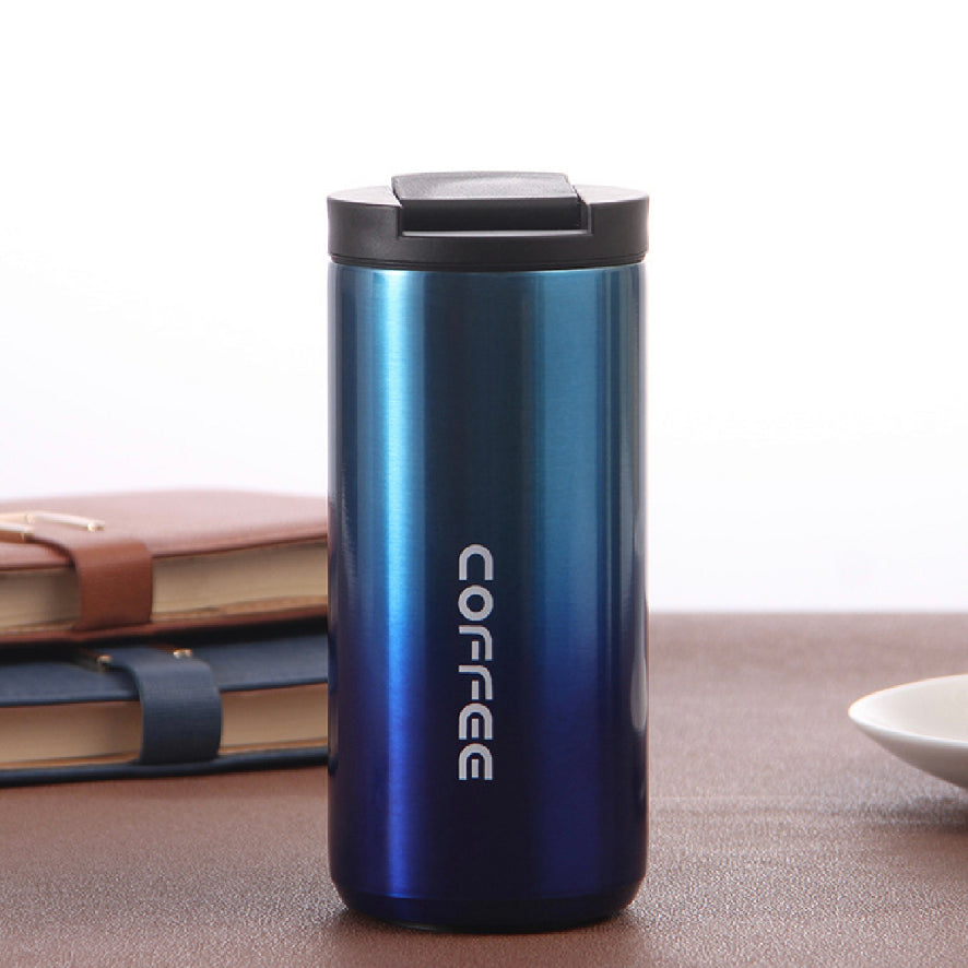 (Ready Stock)Coffee Espresso Tea Insulated Thermal Mug Tumbler 500ml Stainless Steel With Lid Multi Color