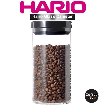 (Ready Stock)Hario Glass Coffee Bean Tea Leaves Food Canister Seal Fresh Storage Jar 800ml 1000ml