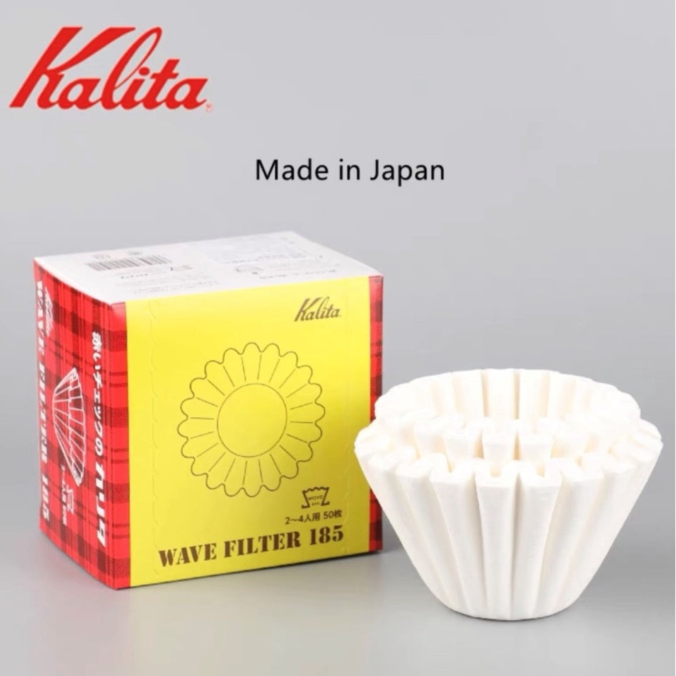 (Ready Stock) ORIGINAL Genuine Kalita Wave Filter 155 185 50 Sheets Per Box