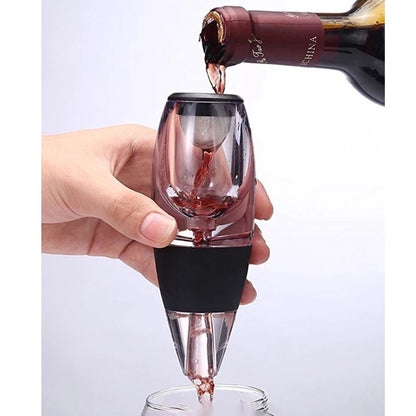 (Ready Stock)Red Wine Decanter Aerator Pourer Air Magic With No Spill Portable Bar Accessories