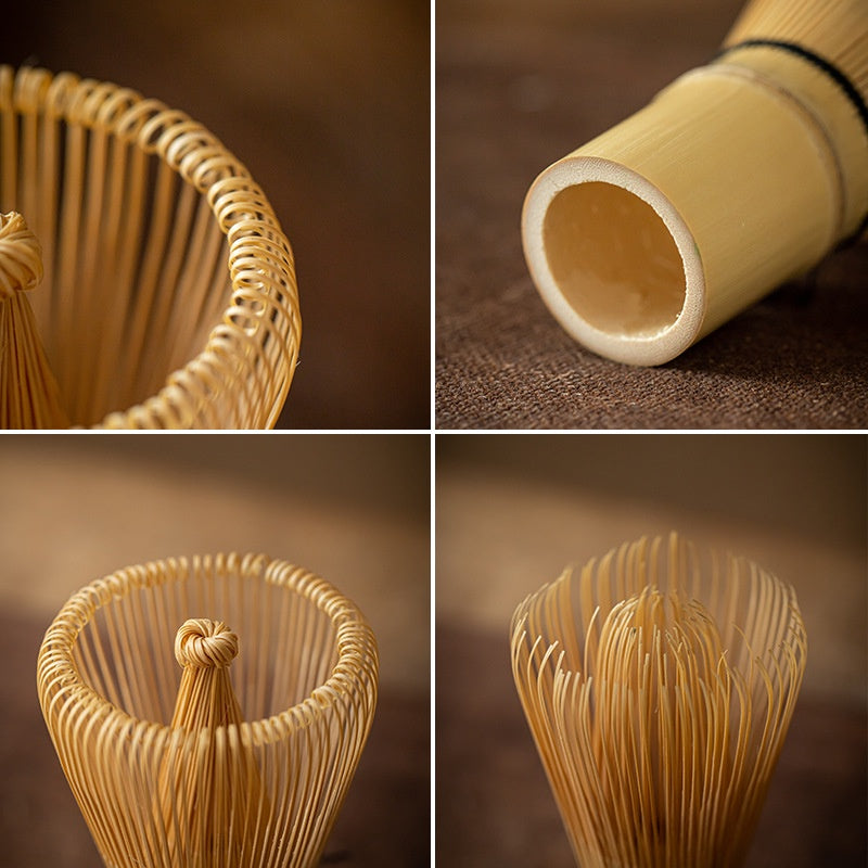 (Ready Stock)Matcha Bamboo Whisk Scoop Whisk Holder Matcha Bamboo Bowl Japanese Tools Accessories