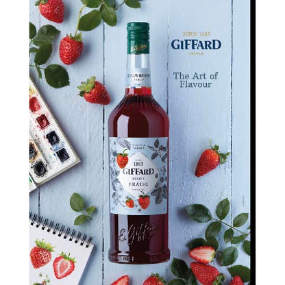 (Ready Stock)GIFFARD France Syrups Fruits Plant Base 1Litre