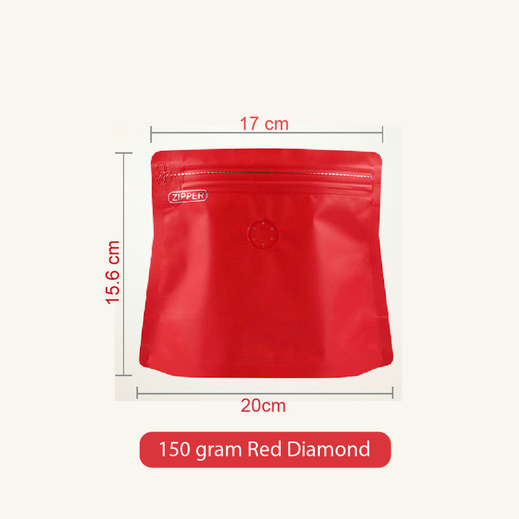 (READY STOCK)Coffee Bag Aluminium Foil Packaging Bag With Air Valve Sealed Food Powder Tea Powder Nuts Storage Airtight