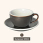 (Ready Stock)100% Genuine Coffee Espresso LOVERAMICS Egg 200 ml 250ml 300ml Latte Cup & Saucer Set