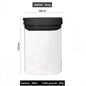 (Ready Stock)Hario Glass Coffee Bean Tea Leaves Food Canister Seal Fresh Storage Jar 800ml 1000ml