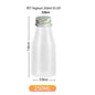 (READY STOKC)PET Clear Plastic Bottle 3.8cm Wide Storage Container Beverage Milk Juice Tea Coffee 200/250/300/350ml