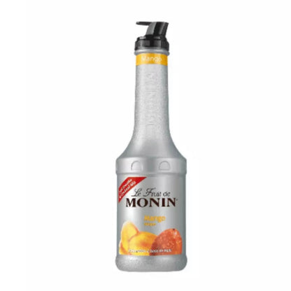 (Ready Stock)MONIN Puree Fruit Mix 1 Litre Various Flavors Strawberry Passion Fruit Peach