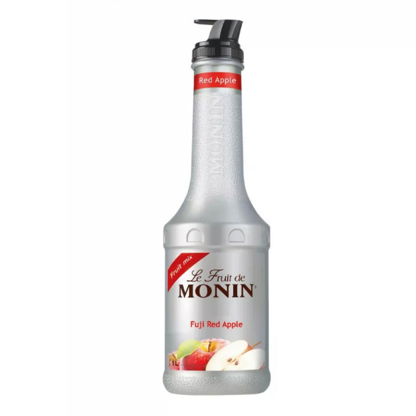 (Ready Stock)MONIN Puree Fruit Mix 1 Litre Various Flavors Strawberry Passion Fruit Peach