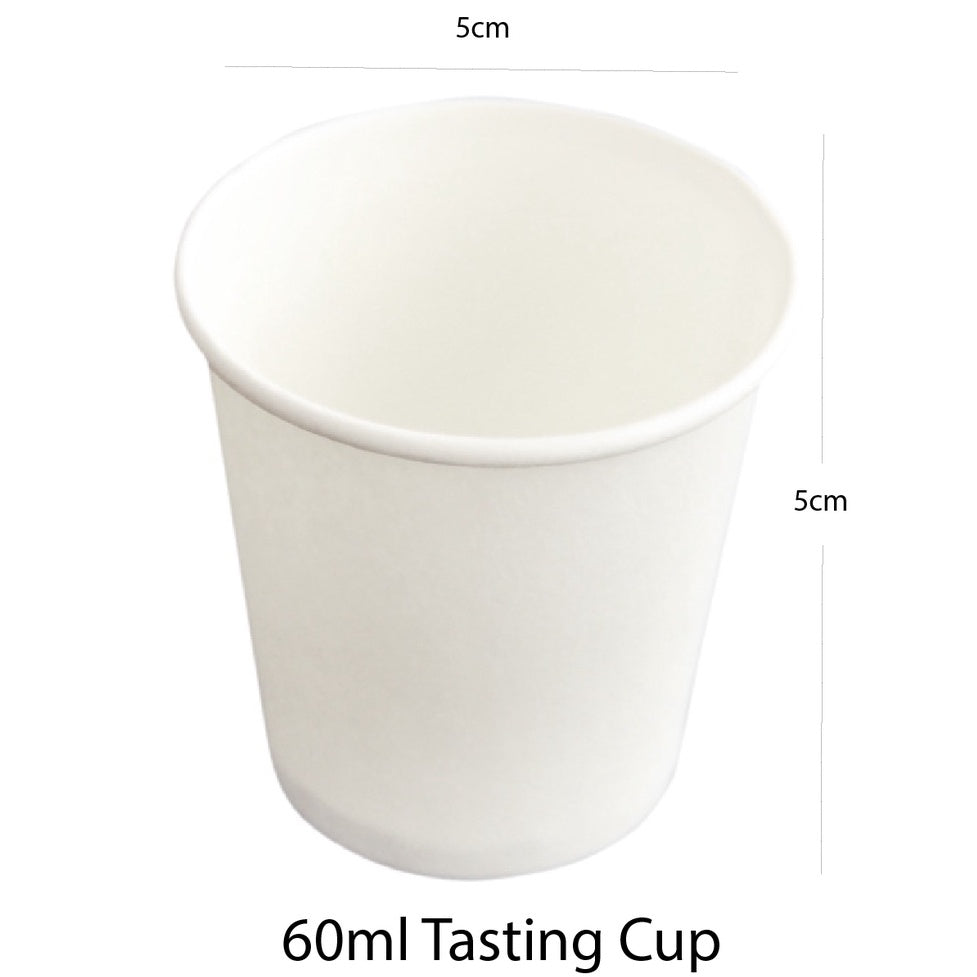 (Ready Stock)Coffee Tea Paper Cup High End Double Wall Heat Insulation Disposable  With Lid 8oz 12oz 16oz(±50pcs/bag))