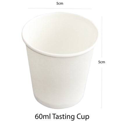 (Ready Stock)Coffee Tea Paper Cup High End Double Wall Heat Insulation Disposable  With Lid 8oz 12oz 16oz(±50pcs/bag))